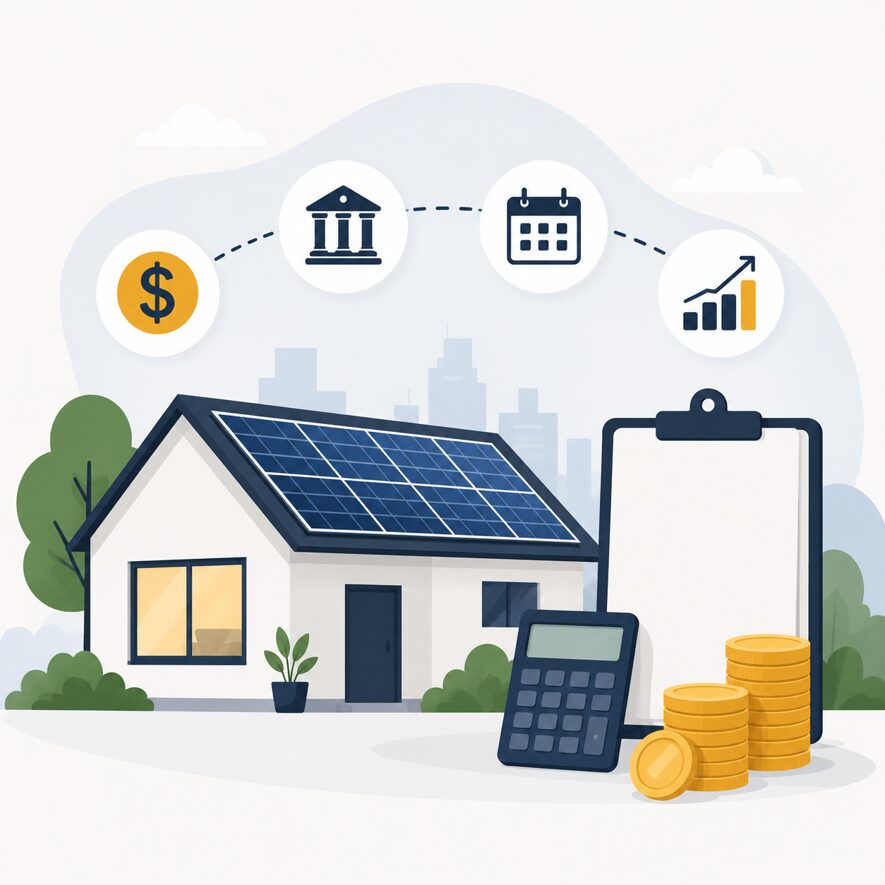 Financiamento de energia solar: como funciona e vale a pena