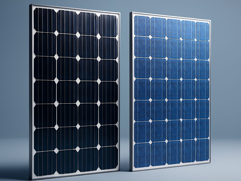 Painéis Solares Monocristalinos vs. Policristalinos: Qual a Diferença e Qual Escolher?