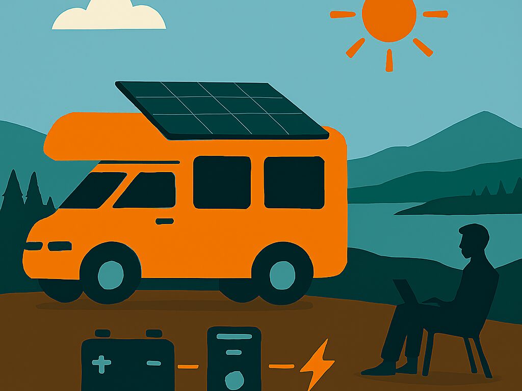 Energia Solar em Motorhomes e Casas Móveis: Liberdade Sobre Rodas