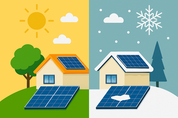 Melhores práticas para aproveitar o verão e o inverno com energia solar