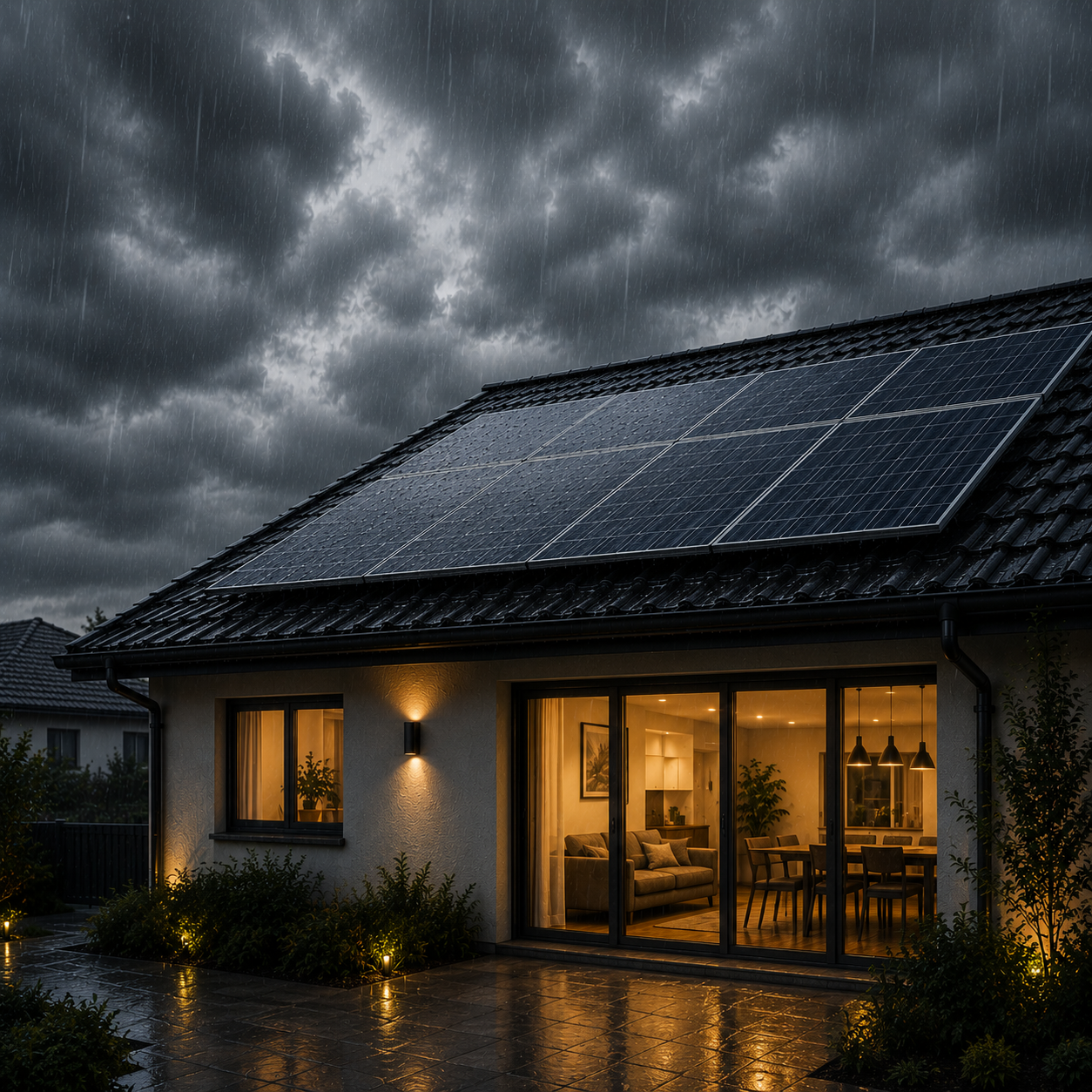 Energia solar funciona em dias nublados e chuva? Entenda como os painéis solares geram energia mesmo sem sol forte